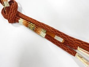 未使用品　正絹　手組帯締め